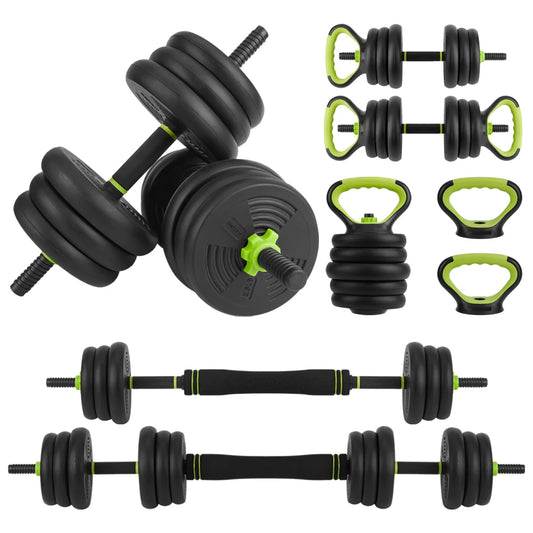 TWISTER.CK Adjustable Dumbbells 4in1 Weight Set for Home Gym