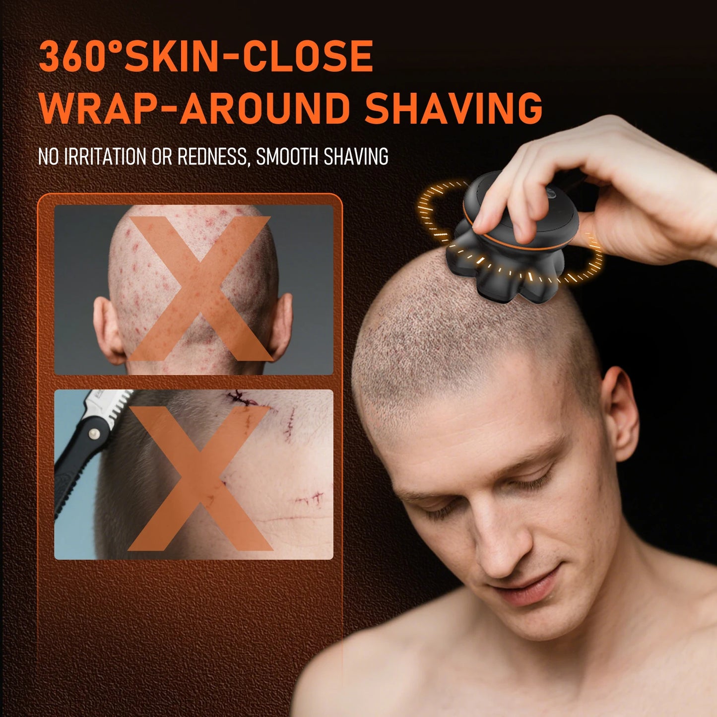 Maxgroom 7D Electric Shaver For Men Waterproof USB Rechargeable