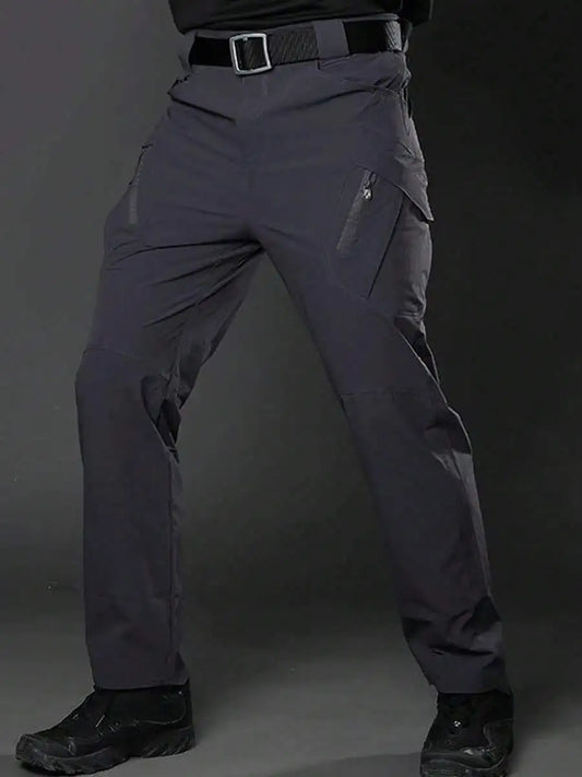 Waterproof Cargo Pants For Men Lightweight Durable Multi Pocket Outdoor Hiking Work Pants