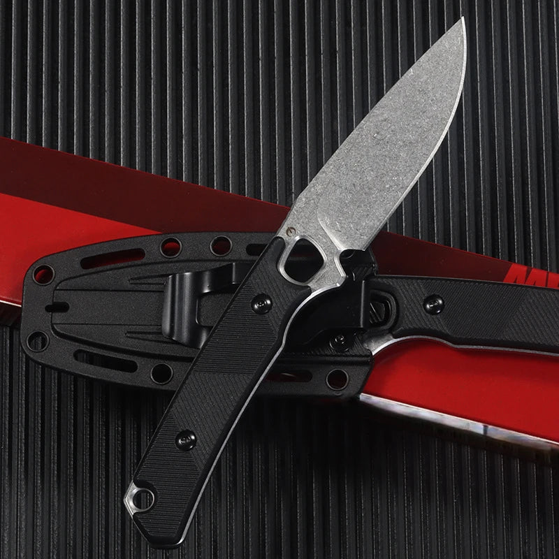 Ks 2048 Fixed Blade Portable Edc Utility Knife With Sheath